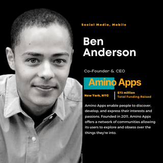 Ben Anderson of Amino Apps
