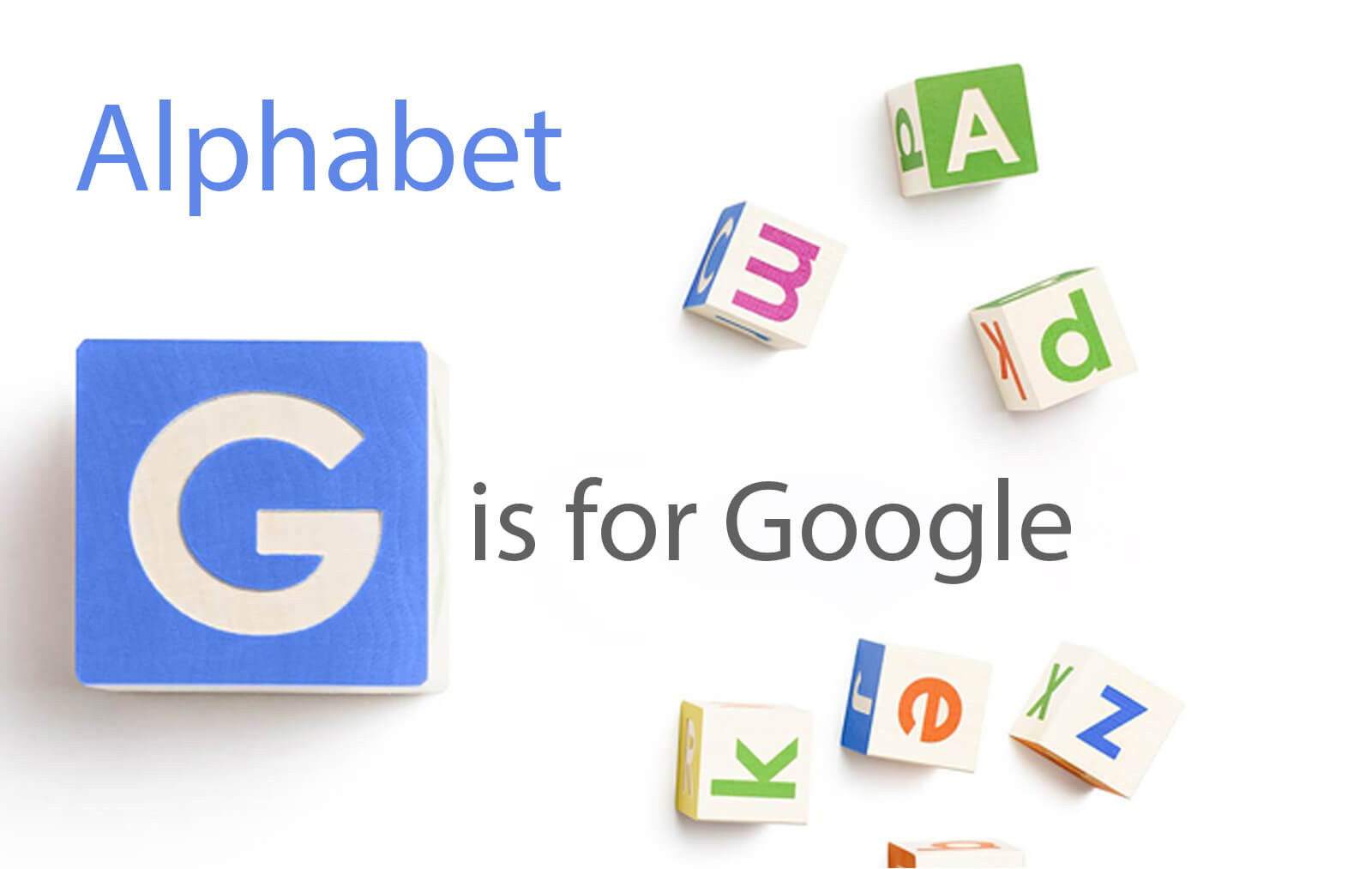 Google restructures to become alphabet