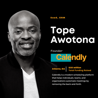 Tope Awotona of Calendly